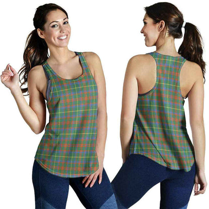 MacKintosh Hunting Ancient Tartan Plaid Women Racerback Tank