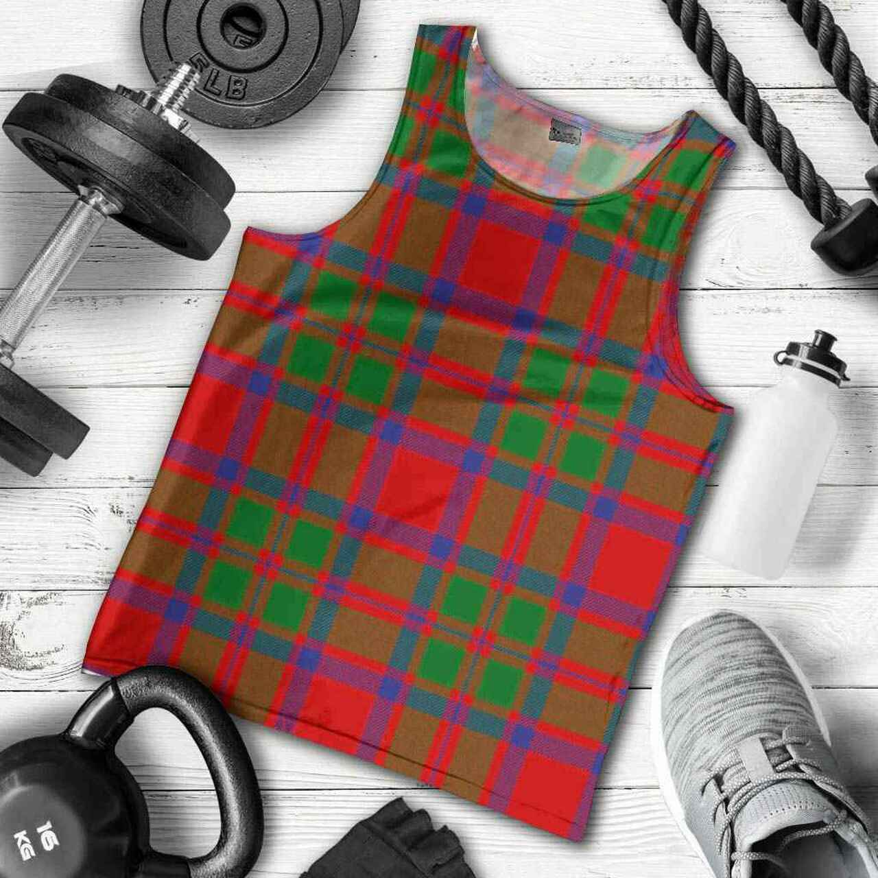 MacKintosh Modern Tartan Plaid Men Tank Top