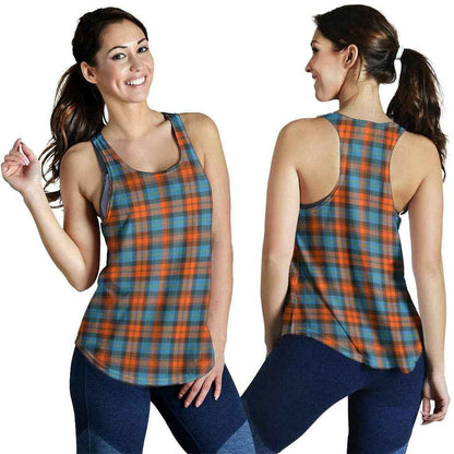 MacLachlan Ancient Tartan Plaid Women Racerback Tank