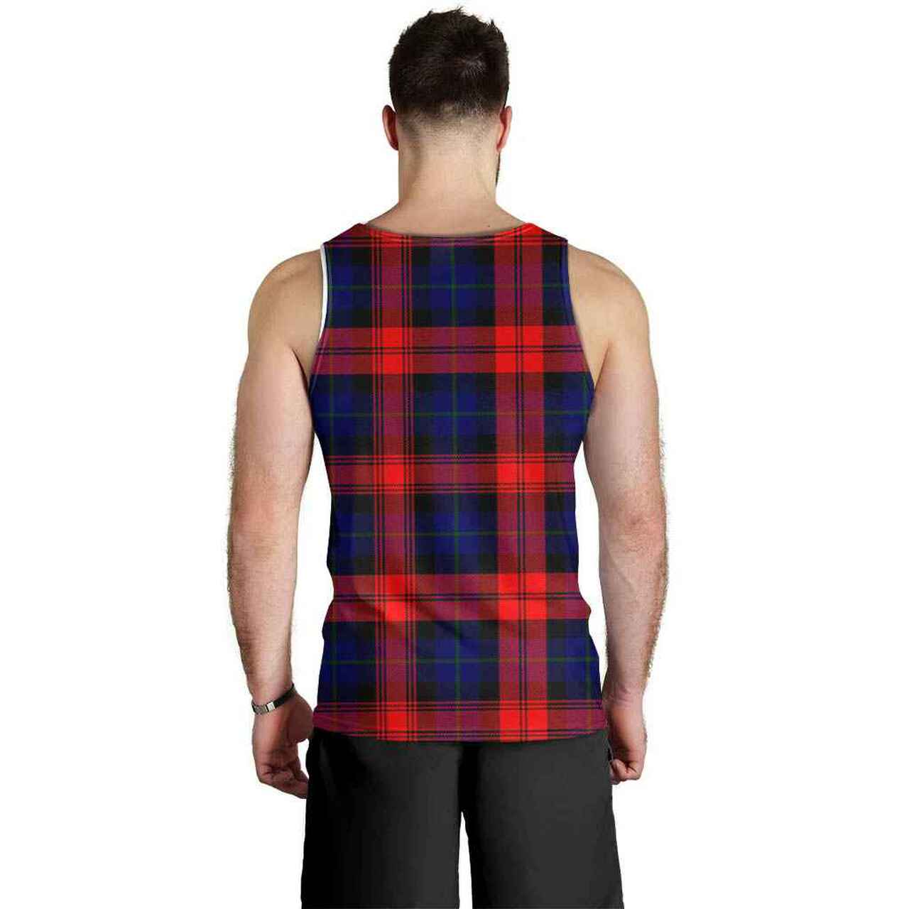 MacLachlan Tartan Crest Men Tank Top