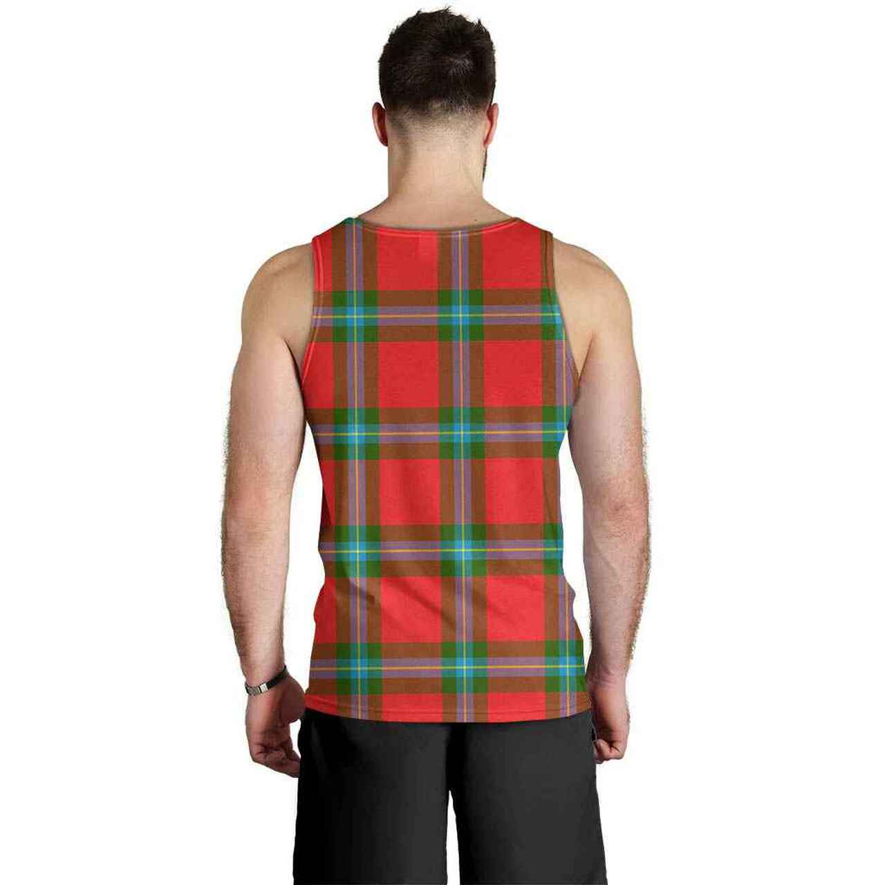 MacLaine of Loch Buie Tartan Plaid Men Tank Top