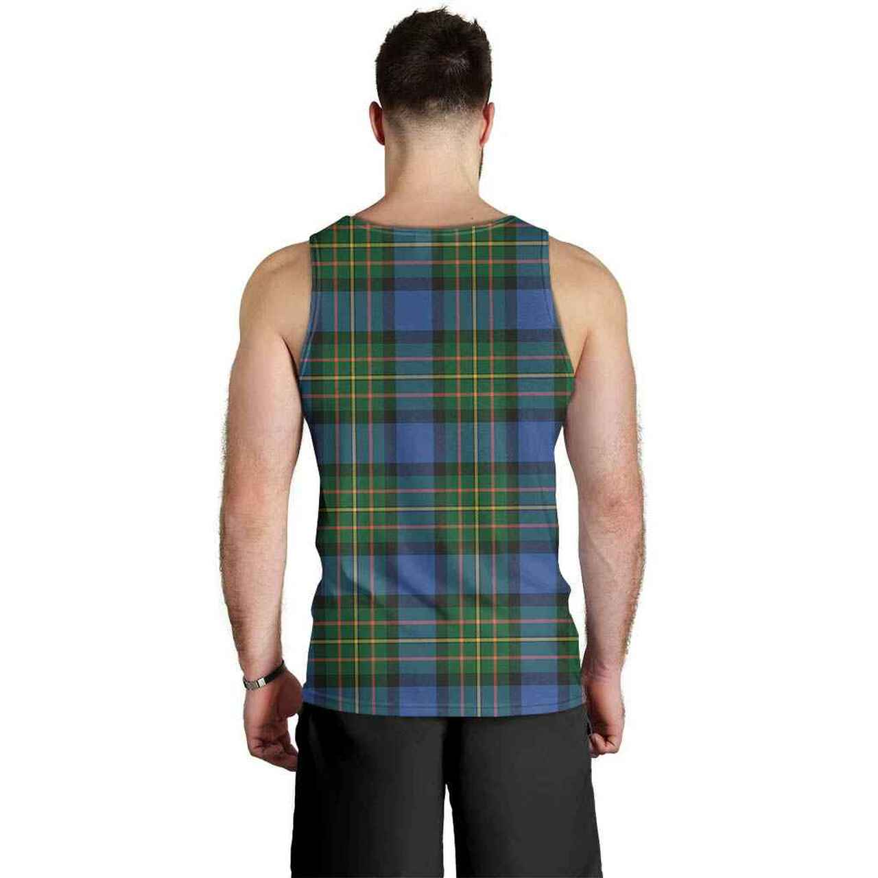 MacLaren Ancient Tartan Plaid Men Tank Top