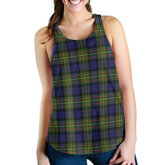 MacLaren Modern Tartan Plaid Women Racerback Tank