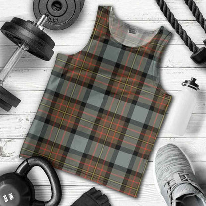 MacLaren Weathered Tartan Plaid Men Tank Top