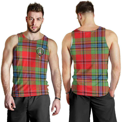 MacLean Tartan Crest Men Tank Top