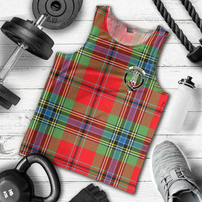 MacLean Tartan Crest Men Tank Top