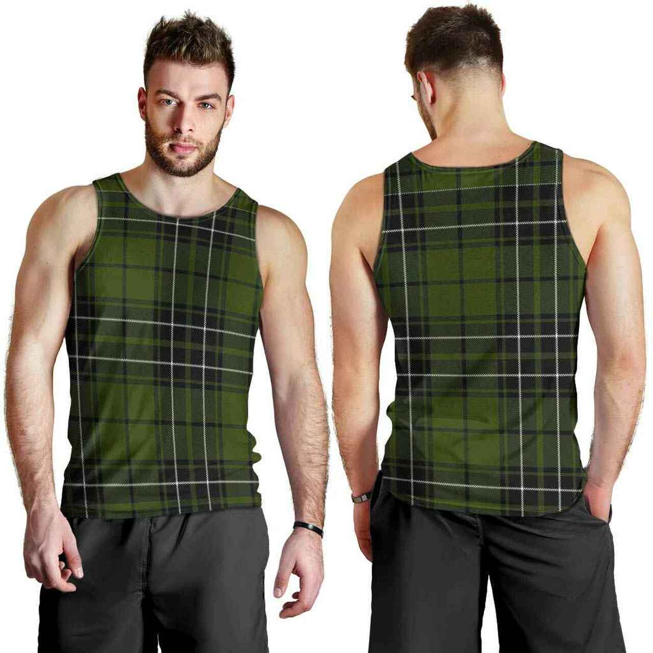 MacLean Hunting Tartan Plaid Men Tank Top