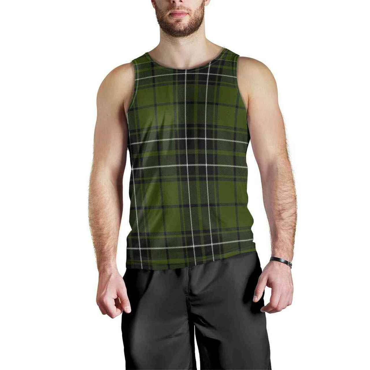 MacLean Hunting Tartan Plaid Men Tank Top