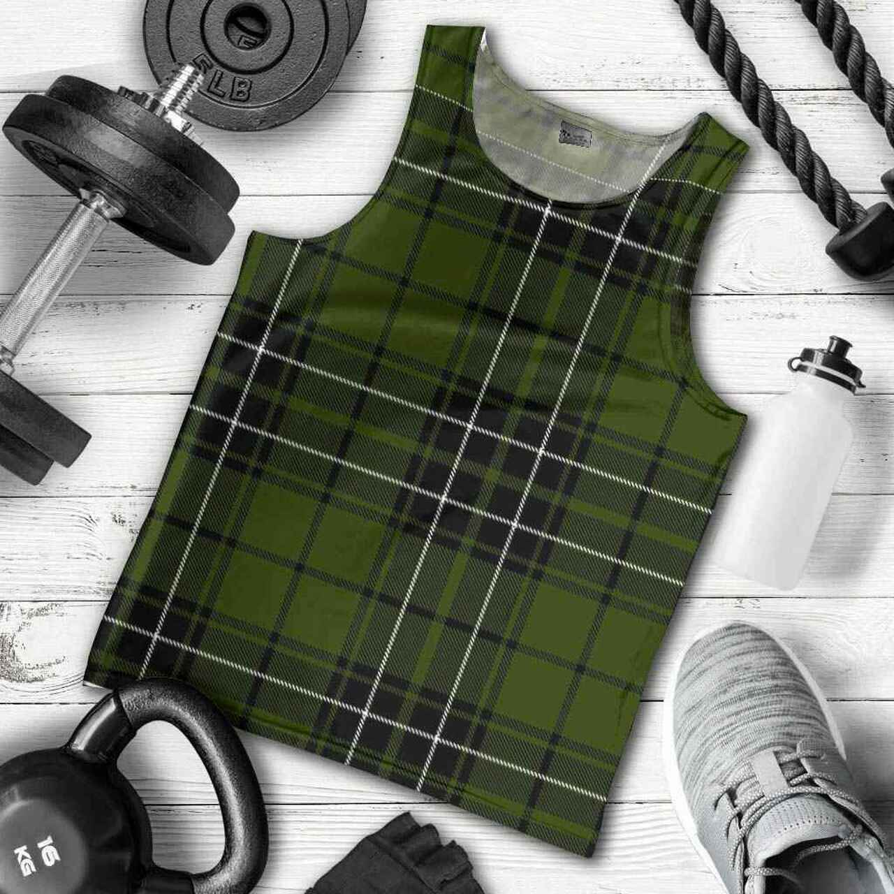 MacLean Hunting Tartan Plaid Men Tank Top