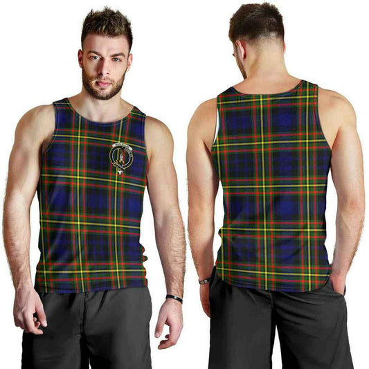 MacLellan Tartan Crest Men Tank Top