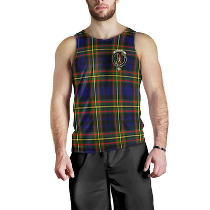 MacLellan Tartan Crest Men Tank Top