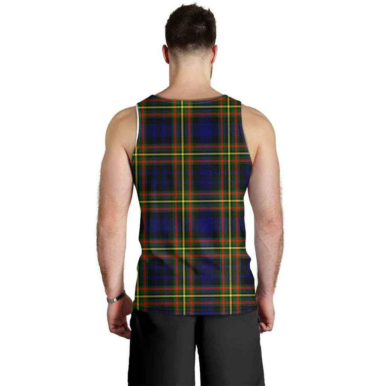 MacLellan Tartan Crest Men Tank Top