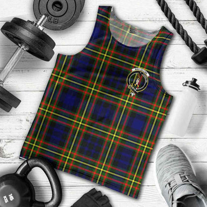 MacLellan Tartan Crest Men Tank Top