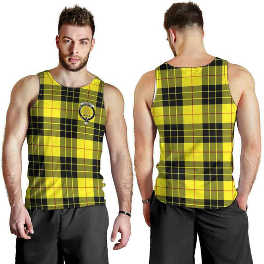 MacLeod Tartan Crest Men Tank Top