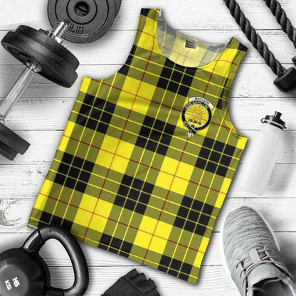 MacLeod Tartan Crest Men Tank Top