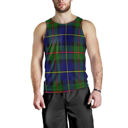 MacLeod of Harris Modern Tartan Plaid Men Tank Top