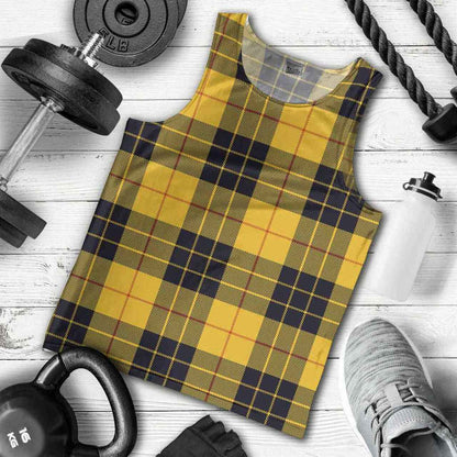 MacLeod of Lewis Ancient Tartan Plaid Men Tank Top