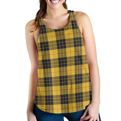 MacLeod of Lewis Ancient Tartan Plaid Women Racerback Tank