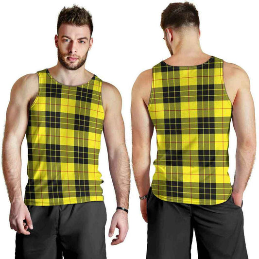 MacLeod of Lewis Modern Tartan Plaid Men Tank Top