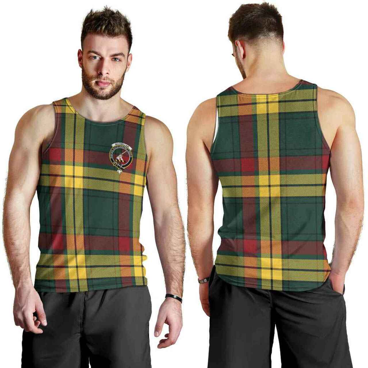 MacMillan Tartan Crest Men Tank Top