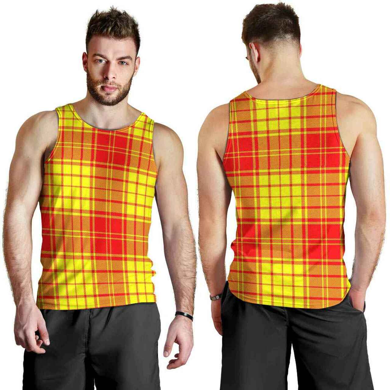 MacMillan Tartan Plaid Men Tank Top