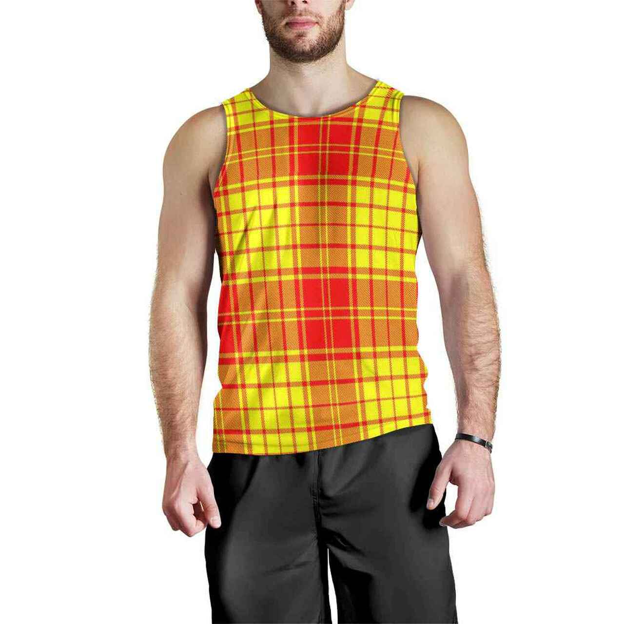 MacMillan Tartan Plaid Men Tank Top