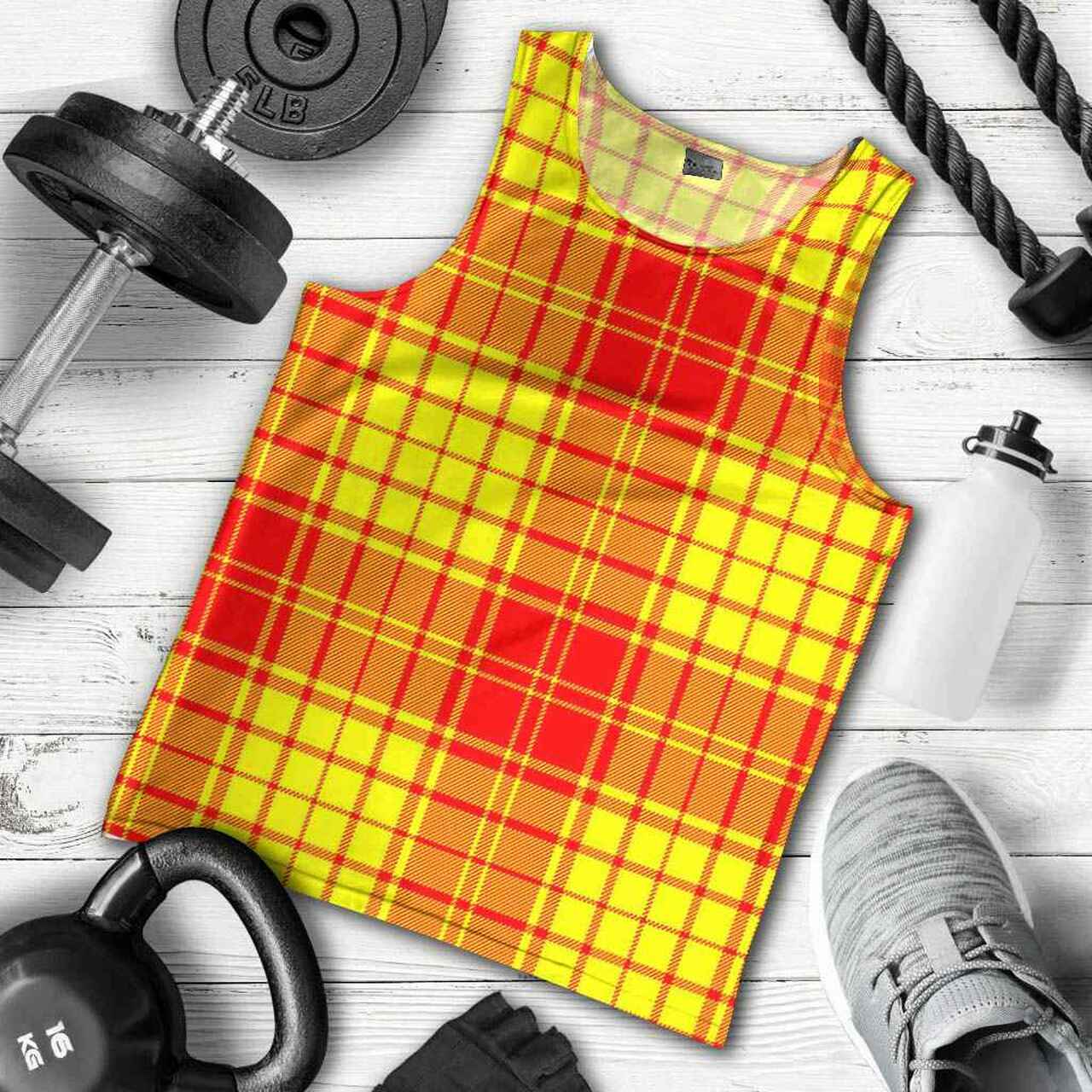 MacMillan Tartan Plaid Men Tank Top