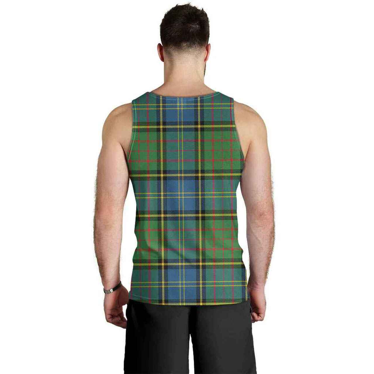 MacMillan Hunting Ancient Tartan Plaid Men Tank Top