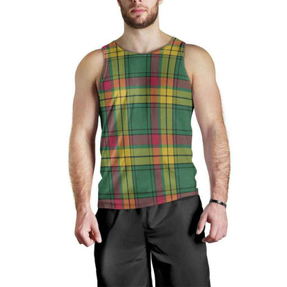 MacMillan Old Ancient Tartan Plaid Men Tank Top