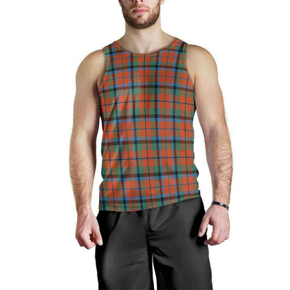 MacNaughton Ancient Tartan Plaid Men Tank Top