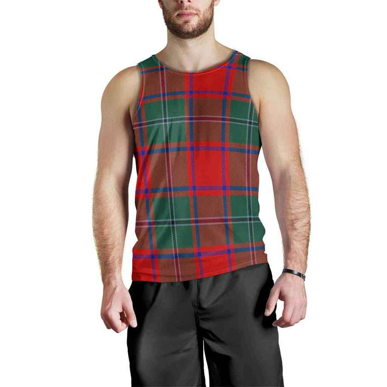 MacPhail Tartan Plaid Men Tank Top