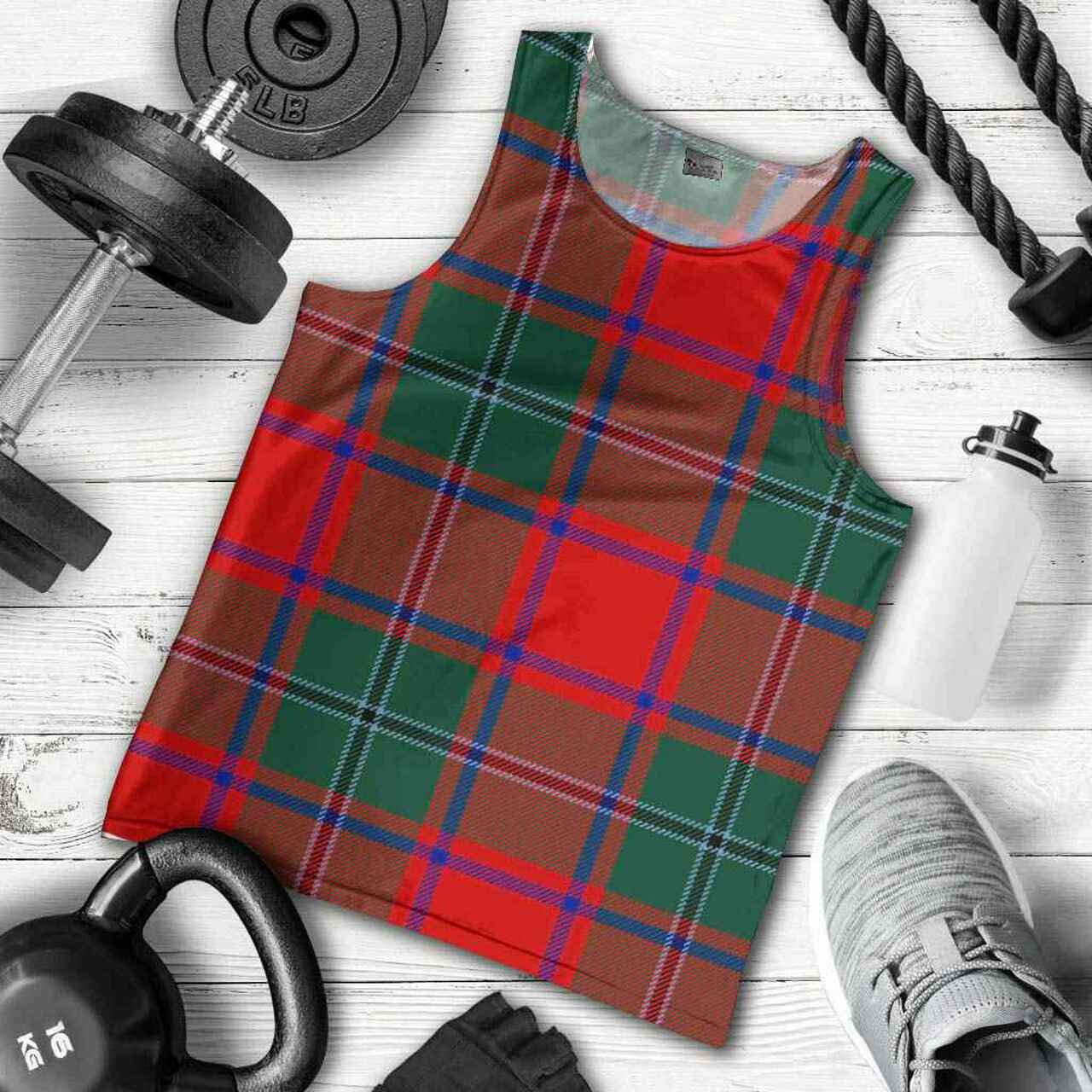 MacPhail Tartan Plaid Men Tank Top