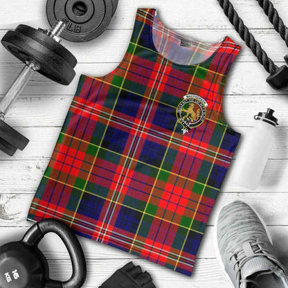 MacPherson Tartan Crest Men Tank Top