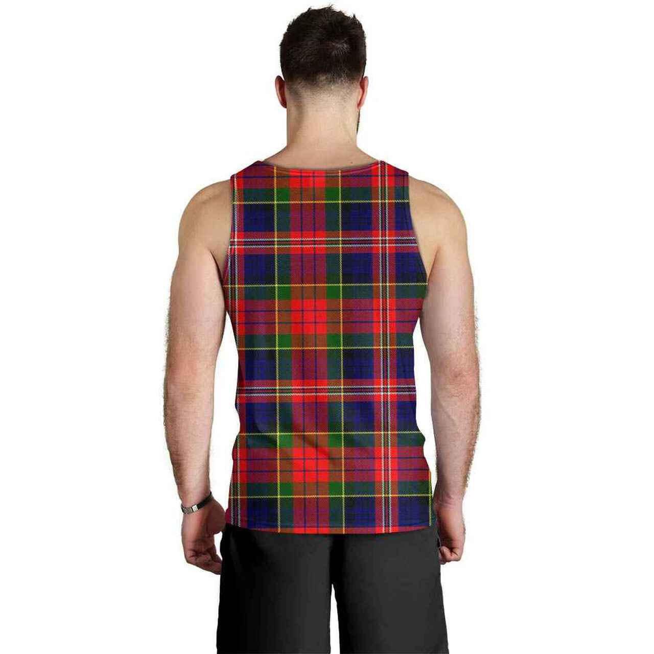 MacPherson Modern Tartan Plaid Men Tank Top