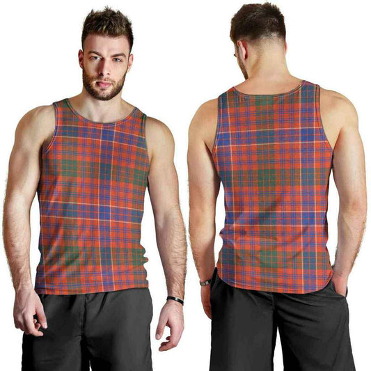 MacRae Ancient Tartan Plaid Men Tank Top