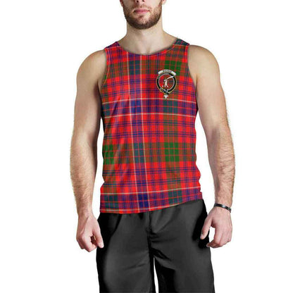 MacRae Tartan Crest Men Tank Top