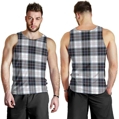 MacRae Dress Modern Tartan Plaid Men Tank Top