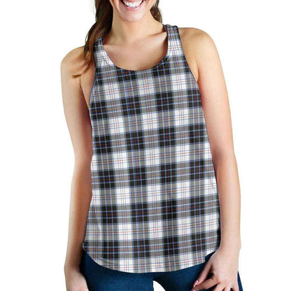 MacRae Dress Modern Tartan Plaid Women Racerback Tank