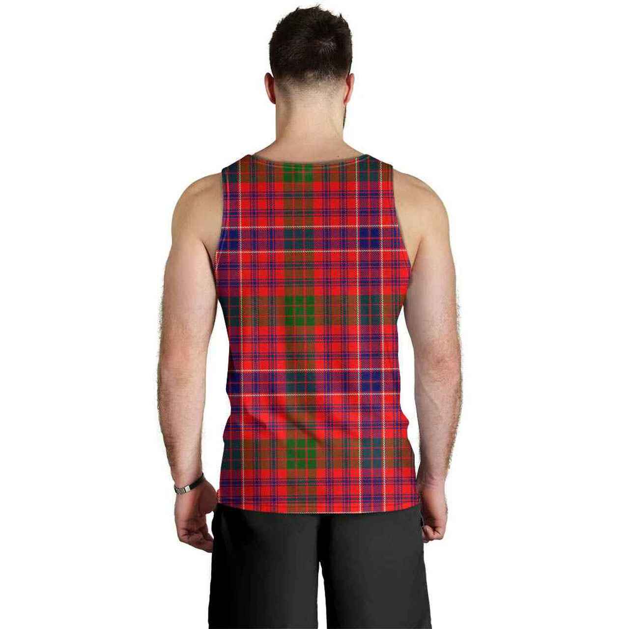 MacRae Modern Tartan Plaid Men Tank Top