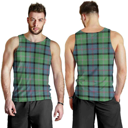 MacThomas Ancient Tartan Plaid Men Tank Top