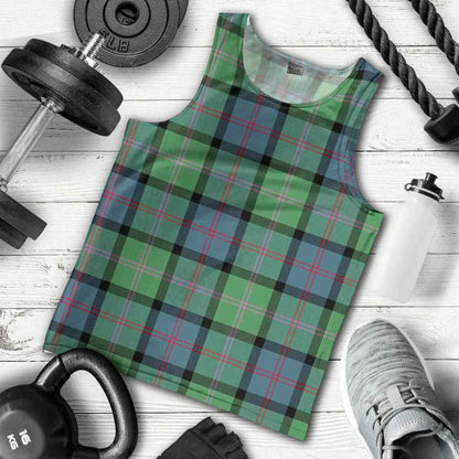 MacThomas Ancient Tartan Plaid Men Tank Top