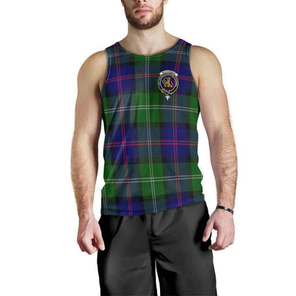 MacThomas Tartan Crest Men Tank Top