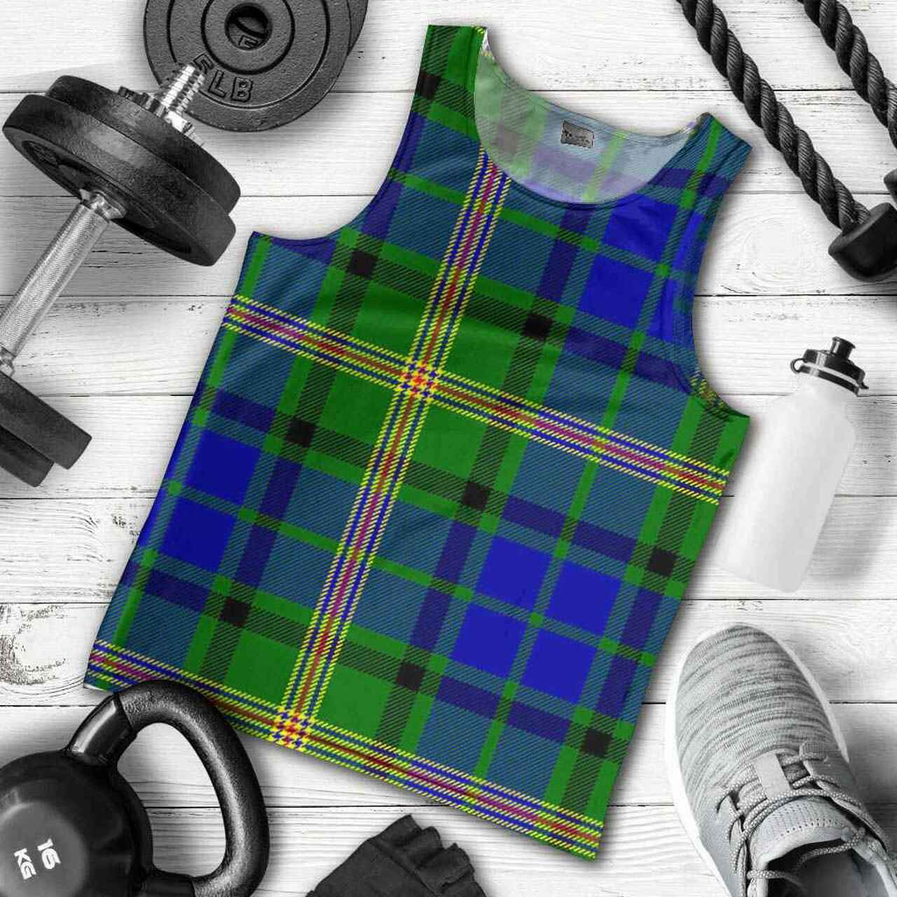 Maitland Tartan Plaid Men Tank Top