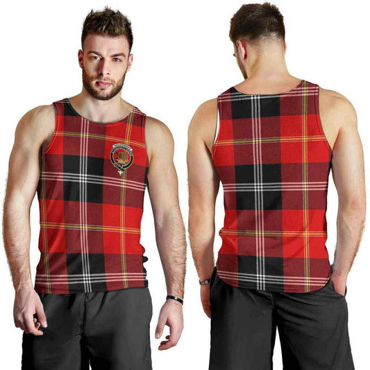 Marjoribanks Tartan Crest Men Tank Top