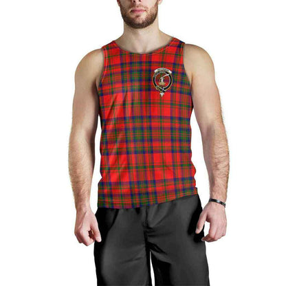 Matheson Tartan Crest Men Tank Top