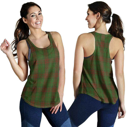 Maxwell Hunting Tartan Plaid Women Racerback Tank