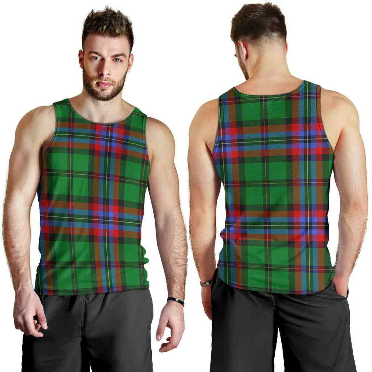 McGeachie Tartan Plaid Men Tank Top