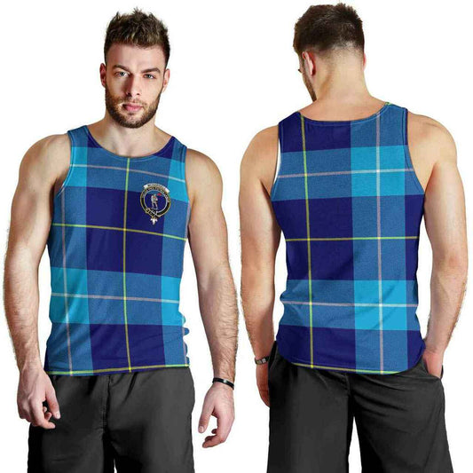 McKerrell Tartan Crest Men Tank Top