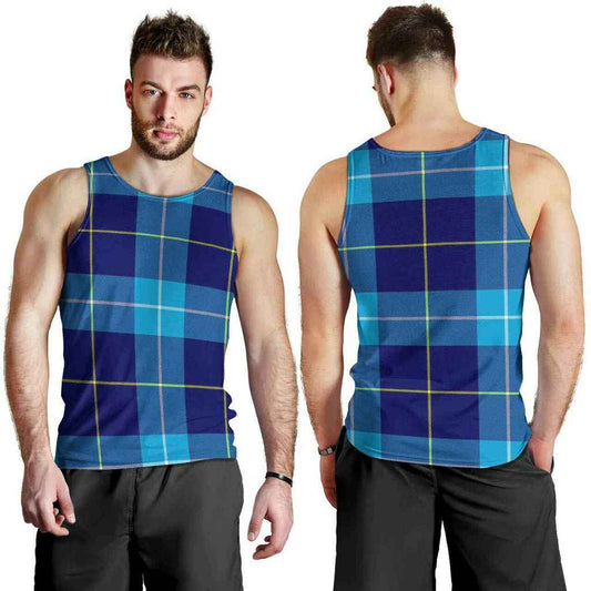 McKerrell Tartan Plaid Men Tank Top