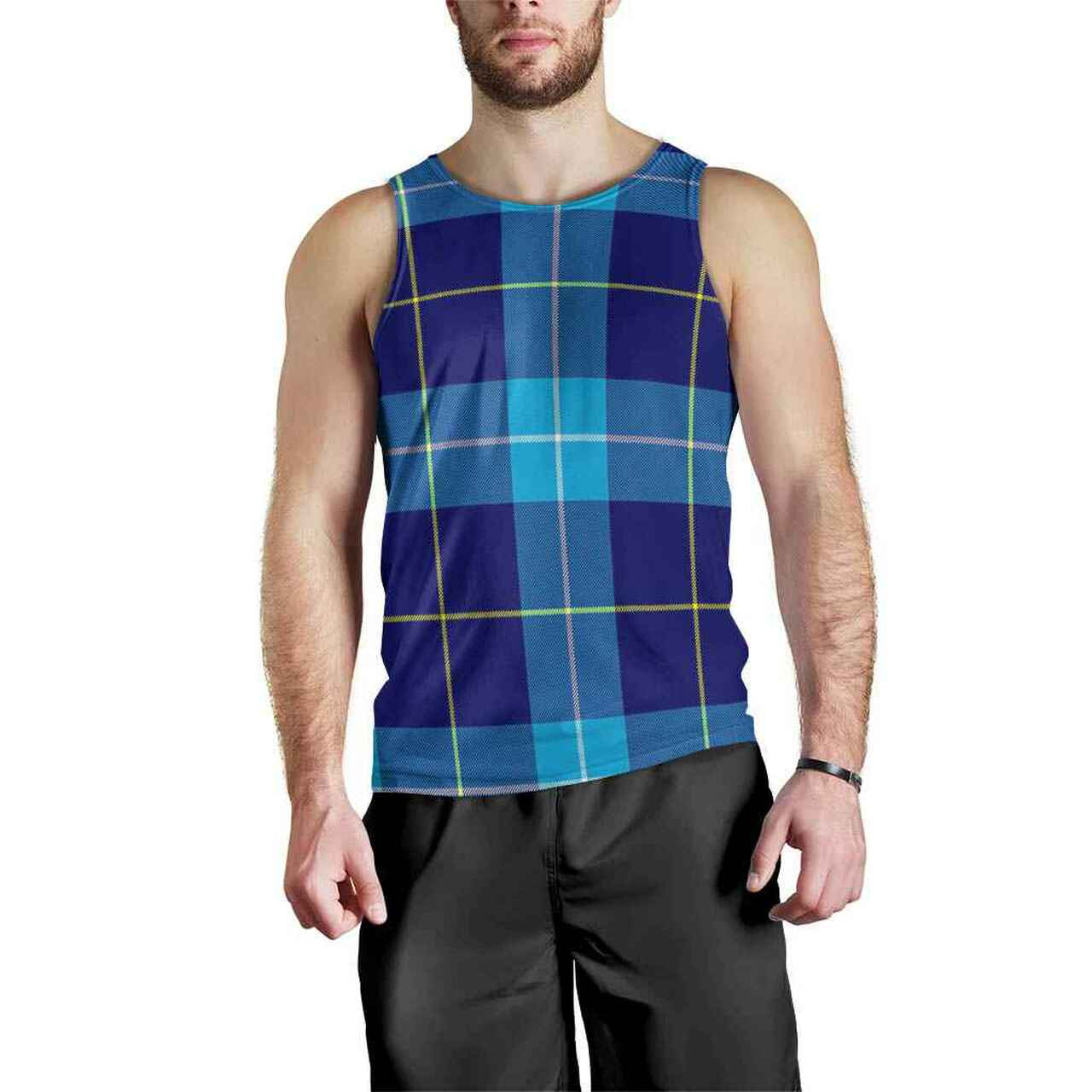 McKerrell Tartan Plaid Men Tank Top